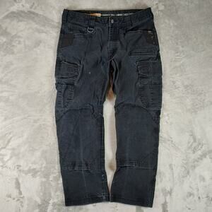 Noble Outfitters Double Knee Hammer Drill Canvas Cargo Pant utility pants 34x30